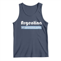 Vintage Argentina Retro Distressed Graphic Tank Top Patriotic Argentine Heritage Pride Souvenir