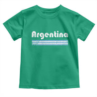 Vintage Argentina Retro Distressed Graphic Toddler T Shirt Patriotic Argentine Heritage Pride Souvenir