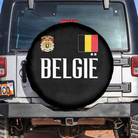 Royal Coat of Arms Belgie Crest Graphic Spare Tire Cover Traditional Belgium Belgian Flag and Lion Heritage Pride Gift