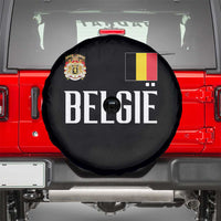 Royal Coat of Arms Belgie Crest Graphic Spare Tire Cover Traditional Belgium Belgian Flag and Lion Heritage Pride Gift