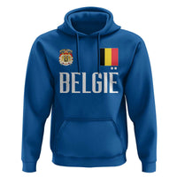 Royal Coat of Arms Belgie Crest Graphic Hoodie Traditional Belgium Belgian Flag and Lion Heritage Pride Gift