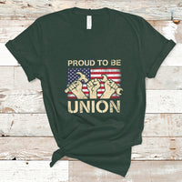 Labor Day T Shirt Proud To Be Union Skilled Labor Worker Labor Day Labor Union - Wonder Print Shop