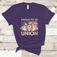 Labor Day T Shirt Proud To Be Union Skilled Labor Worker Labor Day Labor Union - Wonder Print Shop