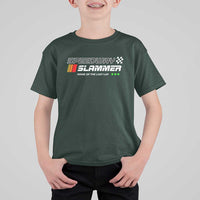 Speedway Slammer Racing 2025 T Shirt For Kid Home of The Last Lap - Wonder Print Shop