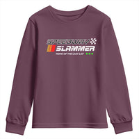 Speedway Slammer Racing 2025 Youth Sweatshirt Home of The Last Lap - Wonder Print Shop