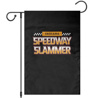 Indiana Speedway Slammer 2025 Garden Flag Detention Prison - Wonder Print Shop