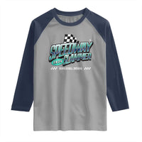 Speedway Slammer 2025 Raglan Shirt Bunker Hill Indiana - Wonder Print Shop