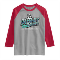 Speedway Slammer 2025 Raglan Shirt Bunker Hill Indiana - Wonder Print Shop