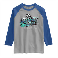 Speedway Slammer 2025 Raglan Shirt Bunker Hill Indiana - Wonder Print Shop