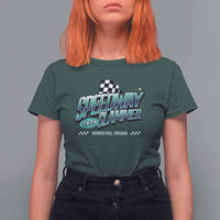 Speedway Slammer 2025 T Shirt For Women Bunker Hill Indiana - Wonder Print Shop