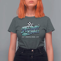 Speedway Slammer 2025 T Shirt For Women Bunker Hill Indiana - Wonder Print Shop