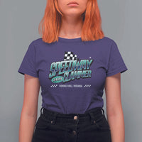 Speedway Slammer 2025 T Shirt For Women Bunker Hill Indiana - Wonder Print Shop