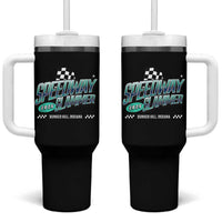 Speedway Slammer 2025 Tumbler With Handle Bunker Hill Indiana - Wonder Print Shop