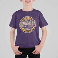 Speedway Slammer 2025 T Shirt For Kid Indiana Alcatraz Retro Vintage Racing Graphic - Wonder Print Shop