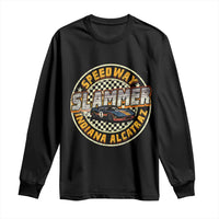 Speedway Slammer 2025 Long Sleeve Shirt Indiana Alcatraz Retro Vintage Racing Graphic - Wonder Print Shop