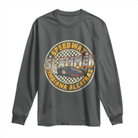 Speedway Slammer 2025 Long Sleeve Shirt Indiana Alcatraz Retro Vintage Racing Graphic - Wonder Print Shop