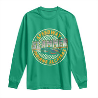 Speedway Slammer 2025 Long Sleeve Shirt Indiana Alcatraz Retro Vintage Racing Graphic - Wonder Print Shop