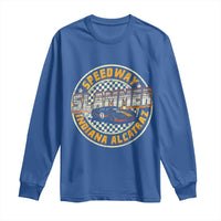 Speedway Slammer 2025 Long Sleeve Shirt Indiana Alcatraz Retro Vintage Racing Graphic - Wonder Print Shop