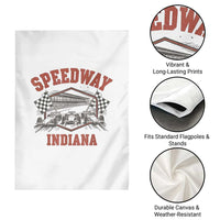 Indiana Speedway Slammer 2025 Garden Flag Detention Prison Jail - Wonder Print Shop