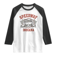 Indiana Speedway Slammer 2025 Raglan Shirt Detention Prison Jail - Wonder Print Shop