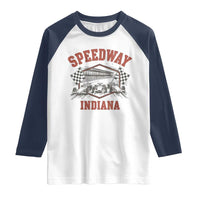 Indiana Speedway Slammer 2025 Raglan Shirt Detention Prison Jail - Wonder Print Shop
