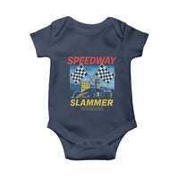 Speedway Slammer 2025 Baby Onesie Indiana Alcatraz Vintage Racing Graphic - Wonder Print Shop
