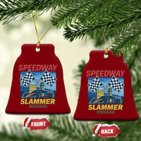 Speedway Slammer 2025 Ceramic Ornament Indiana Alcatraz Vintage Racing Graphic - Wonder Print Shop