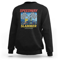 Speedway Slammer 2025 Sweatshirt Indiana Alcatraz Vintage Racing Graphic - Wonder Print Shop