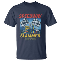 Speedway Slammer 2025 T Shirt Indiana Alcatraz Vintage Racing Graphic - Wonder Print Shop