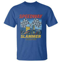 Speedway Slammer 2025 T Shirt Indiana Alcatraz Vintage Racing Graphic - Wonder Print Shop