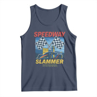 Speedway Slammer 2025 Tank Top Indiana Alcatraz Vintage Racing Graphic - Wonder Print Shop