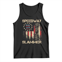 Speedway Slammer 2025 Tank Top We The People Patriotic Distressed American Flag - Wonder Print Shop