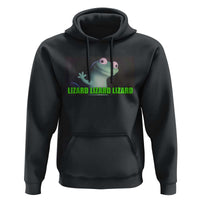 Funny Lizard Lizard Lizard Hoodie Weirdcore Gecko Meme - Wonder Print Shop
