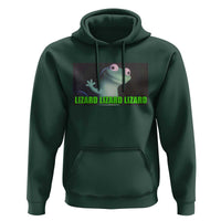 Funny Lizard Lizard Lizard Hoodie Weirdcore Gecko Meme - Wonder Print Shop