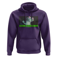 Funny Lizard Lizard Lizard Hoodie Weirdcore Gecko Meme - Wonder Print Shop