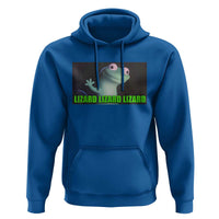Funny Lizard Lizard Lizard Hoodie Weirdcore Gecko Meme - Wonder Print Shop