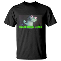 Funny Lizard Lizard Lizard T Shirt Weirdcore Gecko Meme - Wonder Print Shop