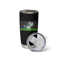 Funny Lizard Lizard Lizard Tumbler Cup Weirdcore Gecko Meme - Wonder Print Shop