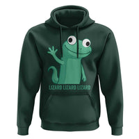 Funny Lizard Lizard Lizard Hoodie Cute Gecko Reptile Meme - Wonder Print Shop
