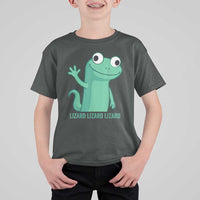 Funny Lizard Lizard Lizard T Shirt For Kid Cute Gecko Reptile Meme - Wonder Print Shop