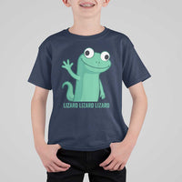 Funny Lizard Lizard Lizard T Shirt For Kid Cute Gecko Reptile Meme - Wonder Print Shop