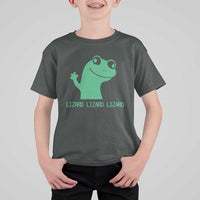 Funny Lizard Lizard Lizard T Shirt For Kid Weirdcore Gecko Reptile Meme - Wonder Print Shop