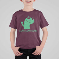Funny Lizard Lizard Lizard T Shirt For Kid Weirdcore Gecko Reptile Meme - Wonder Print Shop