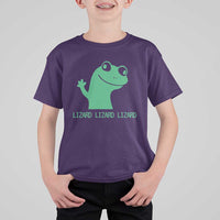 Funny Lizard Lizard Lizard T Shirt For Kid Weirdcore Gecko Reptile Meme - Wonder Print Shop