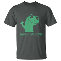 Funny Lizard Lizard Lizard T Shirt Weirdcore Gecko Reptile Meme - Wonder Print Shop
