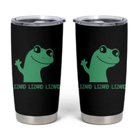 Funny Lizard Lizard Lizard Tumbler Cup Weirdcore Gecko Reptile Meme - Wonder Print Shop