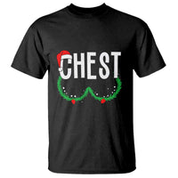 Christmas Matching Couple T Shirt Chestnuts Funny Xmas Chest - Wonder Print Shop