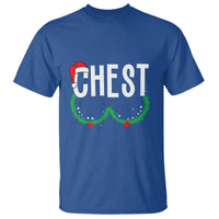 Christmas Matching Couple T Shirt Chestnuts Funny Xmas Chest - Wonder Print Shop