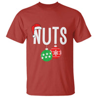 Christmas Matching Couple T Shirt Chestnuts Funny Xmas Nuts - Wonder Print Shop