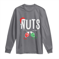 Christmas Matching Couple Long Sleeve Shirt Chestnuts Xmas Funny Nuts